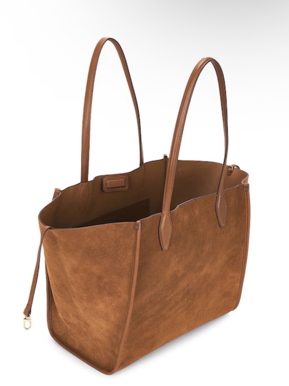 Madewell Lexington Oversized Suede Tote. - Picture 13 of 14